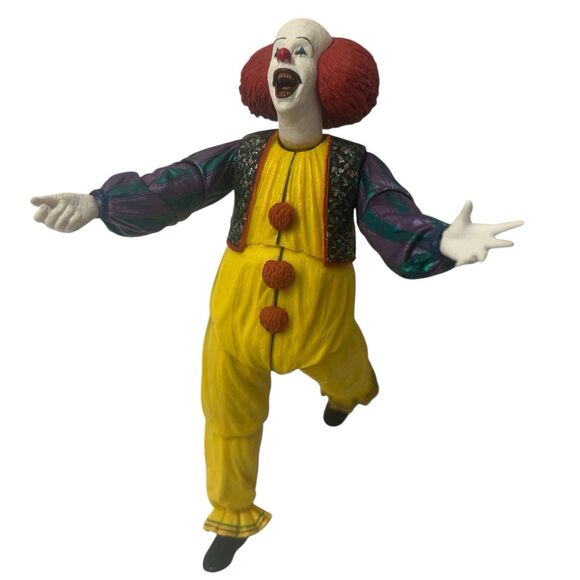 NECA 7″ Ultimate Pennywise Tim Curry IT Clown Figure – Like New - Picture 4 of 6